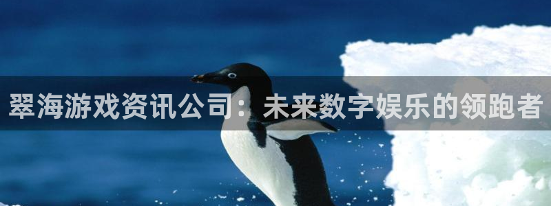 高德娱乐登录：翠海游戏资讯公司：未来数字娱乐的领跑者